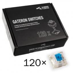 Glorious Gateron Blue Switches (120 Stück)