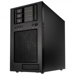 SilverStone Case Storage CS330 Micro-ATX Gehäuse - schwarz